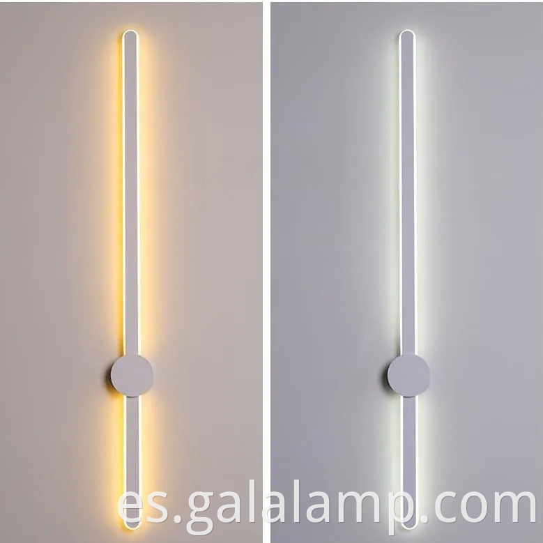 Elegante apliques montados en pared LED para iluminación de dormitorio